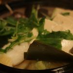 酒菜坊 橋蔵 - たらちり湯豆腐　ズームアップ