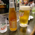 ねぎ焼やまもと - 生ビールと烏龍茶