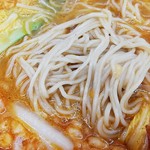 四川ラーメン - 細麺が旨い