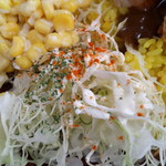 ナポリタンと、カレーは飲み物。 - キャベツｻﾗﾀﾞ・ドレッシング美味し