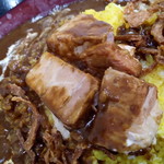 ナポリタンと、カレーは飲み物。 - 角煮か！！美味