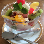 君ヶ浜ベイハウス - フルーツ杏仁 480円