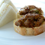 カフェアロンジ - ブルスケッタとサンドイッチ