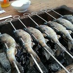 金太郎自然園 - やまめの塩焼