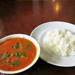 セイロンカフェ - フィッシュカレー1150円外税