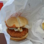KFC - レッドホットチキンサンドセット