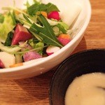 かわず - 2012/1 ミニサラダ