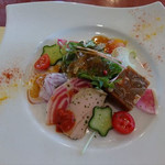 ステーキハウス 秀 - 本日のオードブルサラダ　2019.7