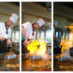 ステーキハウス 秀 - シェフのパフォーマンス　2019.7