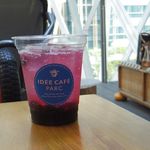 イデーカフェ パルク - ブルーベリーとビネガーのソーダ