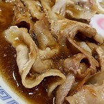 麺屋 ひしお - 肉盛り生一本醤油+チャーシュー+味玉②