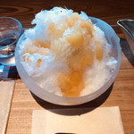 Hikiami Kougetsudou Furusawa Honten - お手製の桃のシロップ、桃をたっぷり感じて