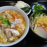 Shihokawa - ｶﾂ丼+ﾐﾆうどんｾｯﾄ1000円
