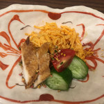 あなごと日本酒 なかむら - 穴子とそうめん南瓜の酢の物