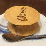 あなごと日本酒 なかむら - 黒胡麻アイスとわらび餅～