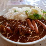モアザン 地産地消カフェ　ぷくぷく - 肉コンボスペシャルカレー