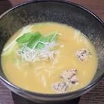 銀座 あまくさ 青山外苑 - "〆：鶏そば"