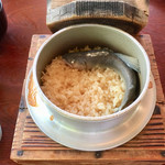 鮎茶屋 巴 - 釜飯
