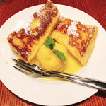 112475124 - フレンチトースト マンダリンオレンジのソルベ 730円