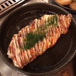 本家 大たこ - 豚平焼 680円