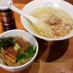 麺屋 六感堂 - 土用の丑の日 ひつまぶしセット