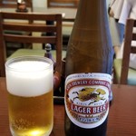 花坊 - ビール　小瓶　450円