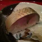 金田中 庵 - サバの押し寿司