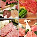 Yakiniku Uson - コースのお肉