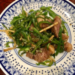 大衆中遊華食堂 八戒 - ミスジの青椒肉絲