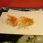 銀座 天一 - 海老の頭