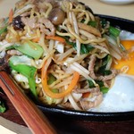 香満園 - 上海鉄板焼きそば