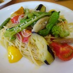 ビストロ レザン  - 旬野菜のスパゲッティ