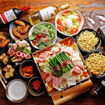 Tsukamidori - 飲み放題付き宴会コースは3,500円（税込）～！自慢のもつ鍋がついたコースを様々ご用意！