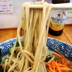 らーめん森や。 - 森やの冷やし中華 麺リフトアップ