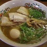 中華そば勇次 - 醤油煮干しラーメン￥７５０＋土佐ジロー味玉￥１５０