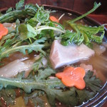 東京うどん 一将 - 冬野菜のあんかけうどん