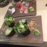 Nigiridokoro Kanta No Sushi - ガリガリ食べた。