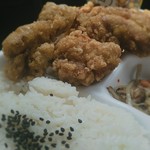 Karaage Semmon Karari Shouten - 唐揚げ弁当(中)@\594