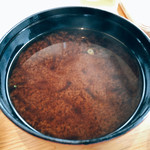 とんかつ玉藤 - あさりの味噌汁