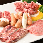 厳選A5黒毛和牛×焼肉食べ放題 令火 - ファミリー盛合せ