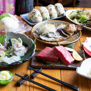 我們最受歡迎的！ 「日本酒無限暢飲」套餐。