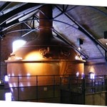 サッポロビール博物館 - 銅釜、昭和終わり頃まで稼働