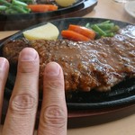 ステーキハウスタワラ - ジャンボステーキ400g2000円