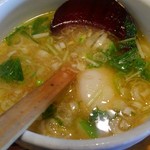 会津ラーメン 和 - 濃厚塩つけ汁
