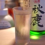 酒ト壽 - 秋鹿　山廃　純米　無濾過生原酒
