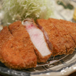 ぶた いながき - リブロースカツ定食☆