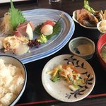 わかうら食堂 - 刺身定食