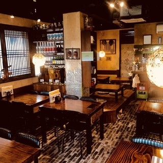 まるで韓国に来たかのような落ち着く空間♪