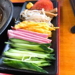 華丸ラーメン - 冷やし中華の具材