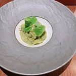 ポエシア - 赤海老とアボカドのジェノベーゼ
      (TN)